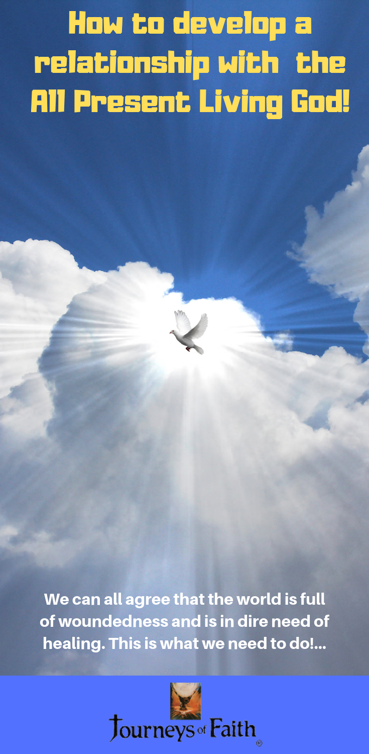 How to develop a relationship with  the All Present Living God!