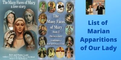 Marian Apparitions List of Our Lady