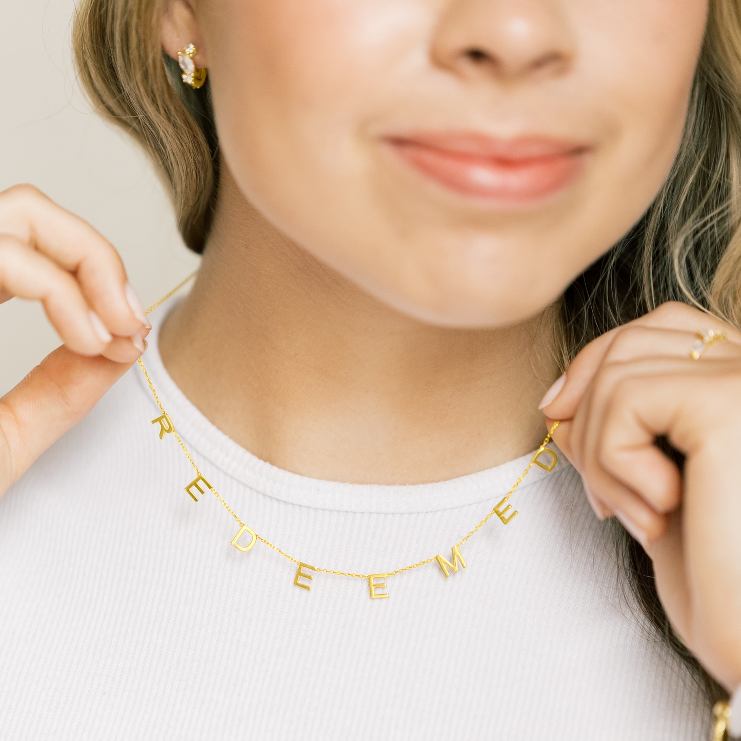 REDEEMED Necklace in Gold-Filled and Sterling Silver - Journeys of Faith