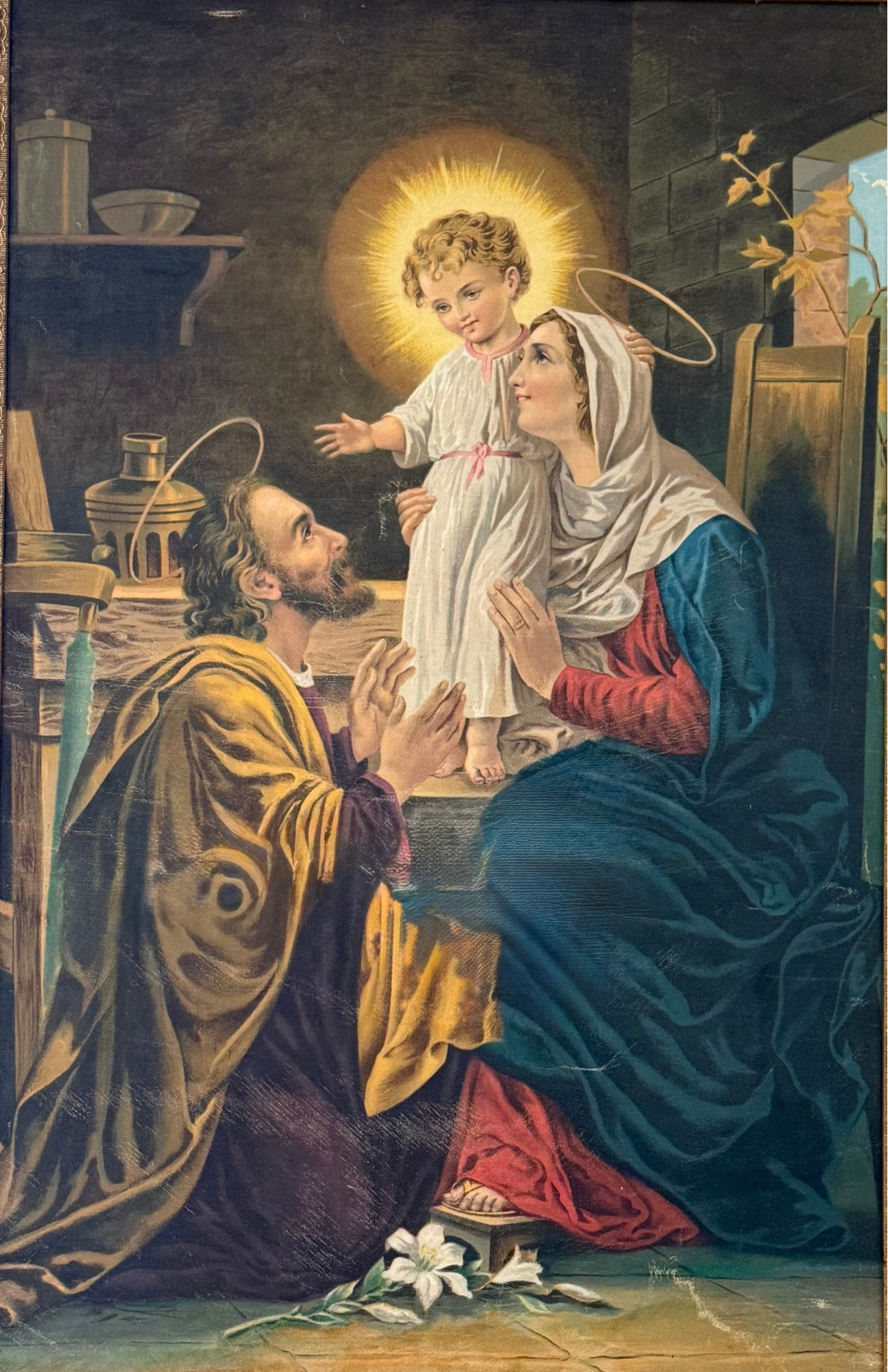 Holy Family 11 by 17 digital image download