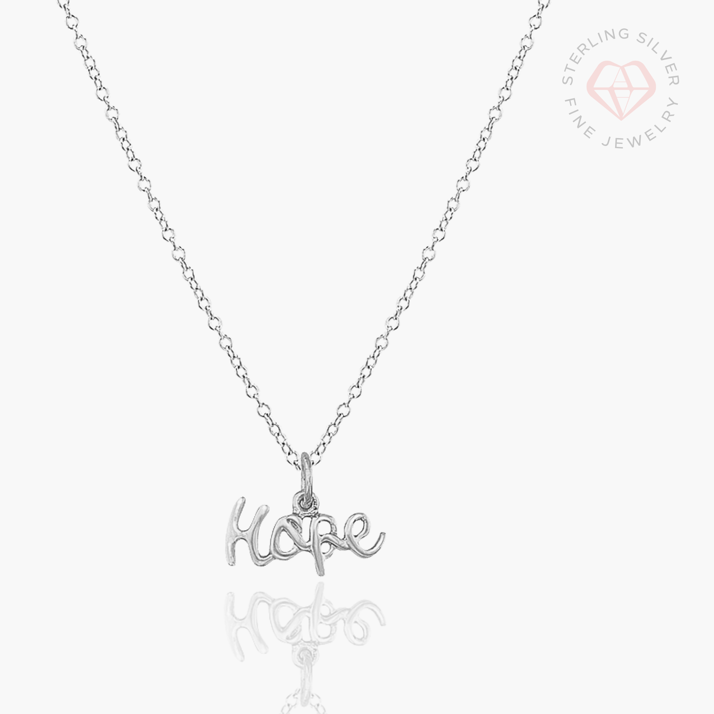 My Hope Necklace- Gold Vermeil & Sterling Silver - Journeys of Faith