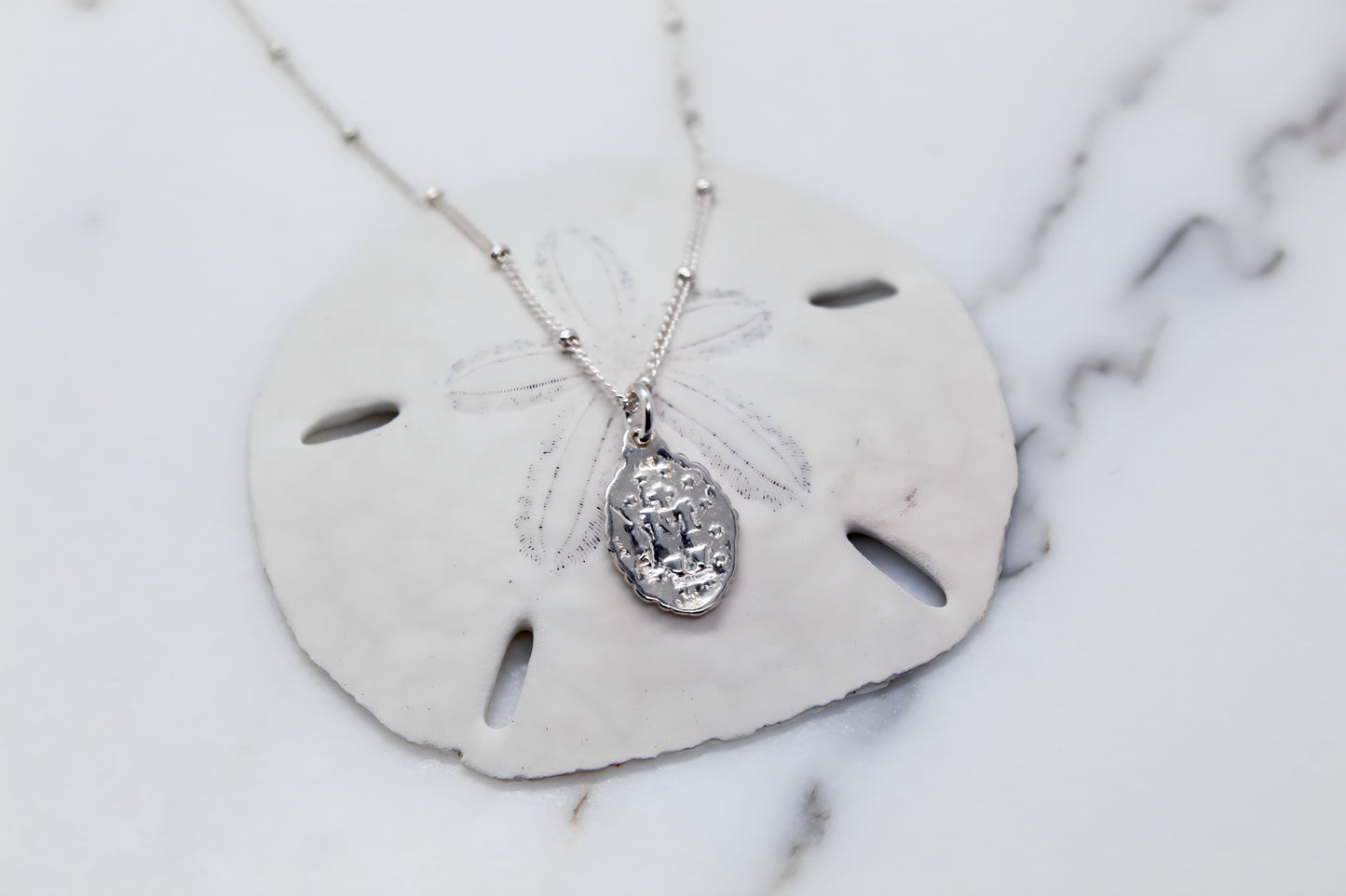 Intricate Miraculous medal necklace-Silver - Journeys of Faith