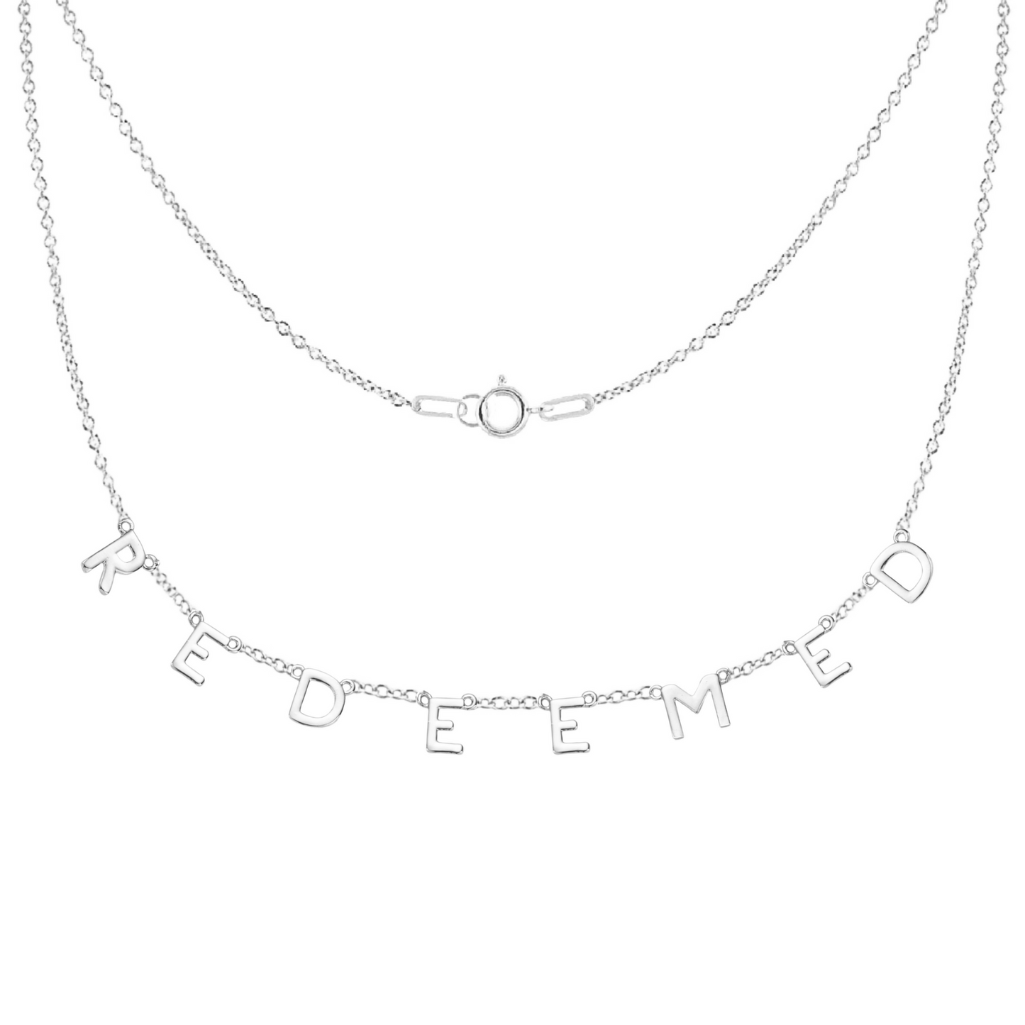 REDEEMED Necklace in Gold-Filled and Sterling Silver - Journeys of Faith