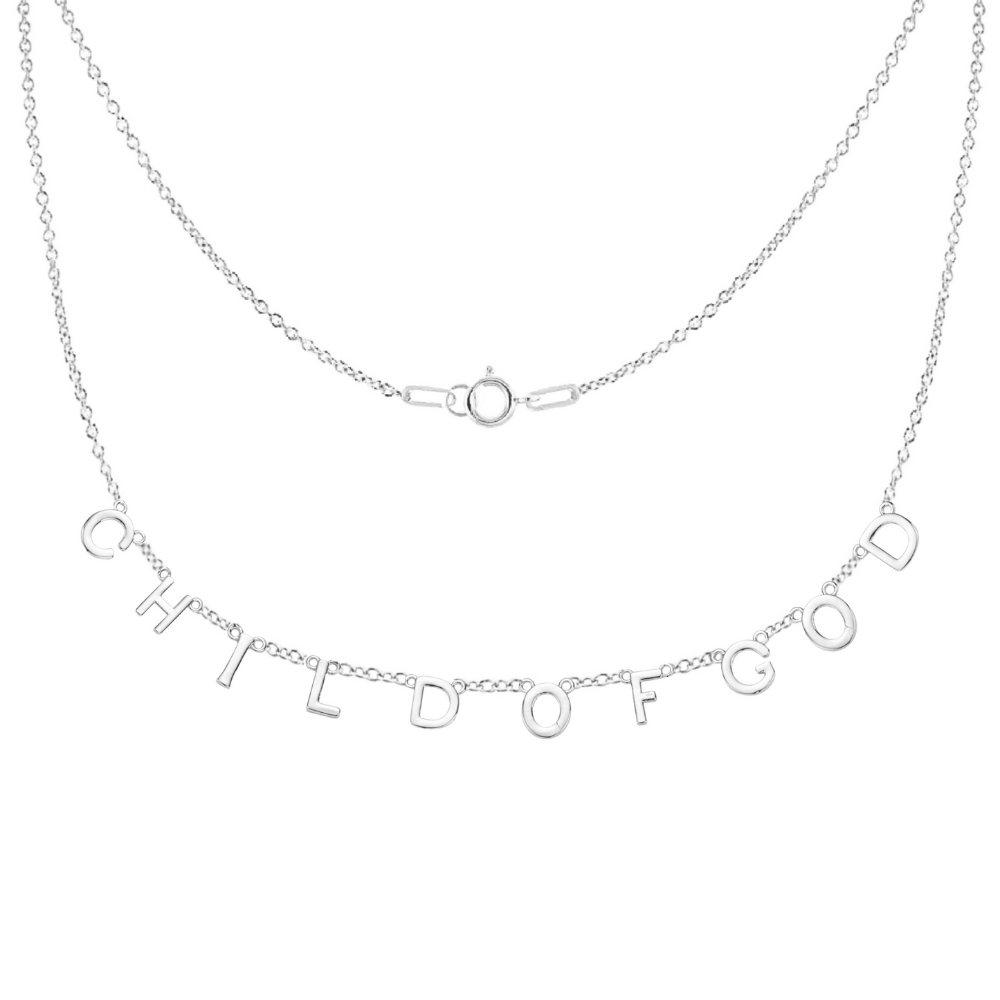 CHILD OF GOD Necklace in Gold-Filled and Sterling Silver - Journeys of Faith