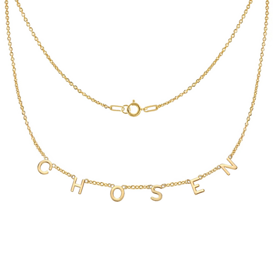 CHOSEN Necklace in Gold-Filled and Sterling Silver - Journeys of Faith