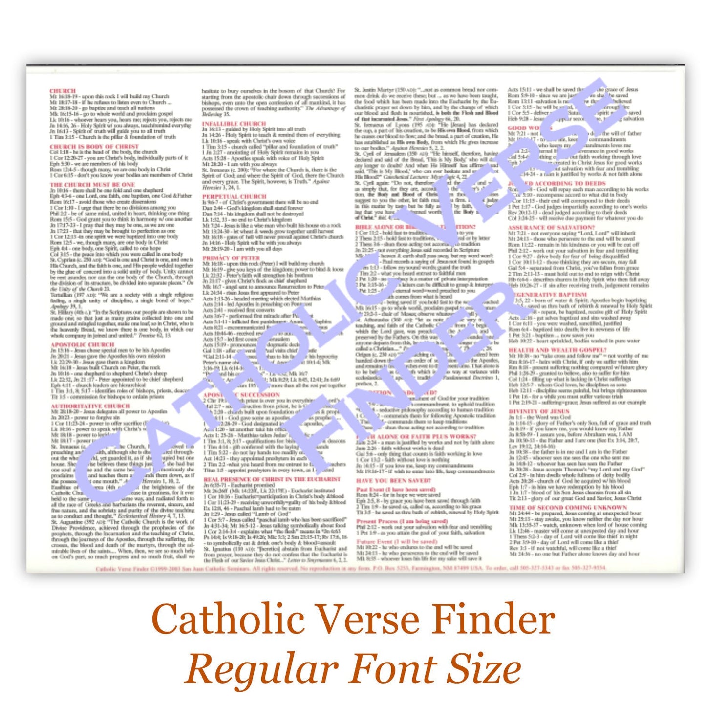 Beginning Apologetics SuperSet – 9 Booklet Set + Verse Finder & Study Guide | As Seen on EWTN - Journeys of Faith