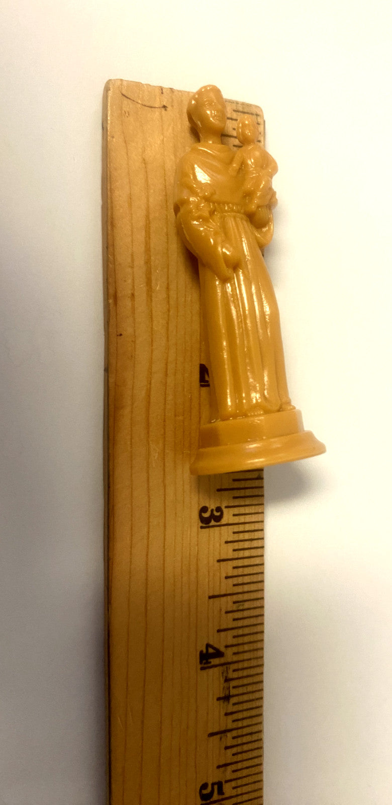 Small 3-inch Saint Anthony statue by Bob and Penny Lord Journeys of Faith, Christian religious collectible figure.