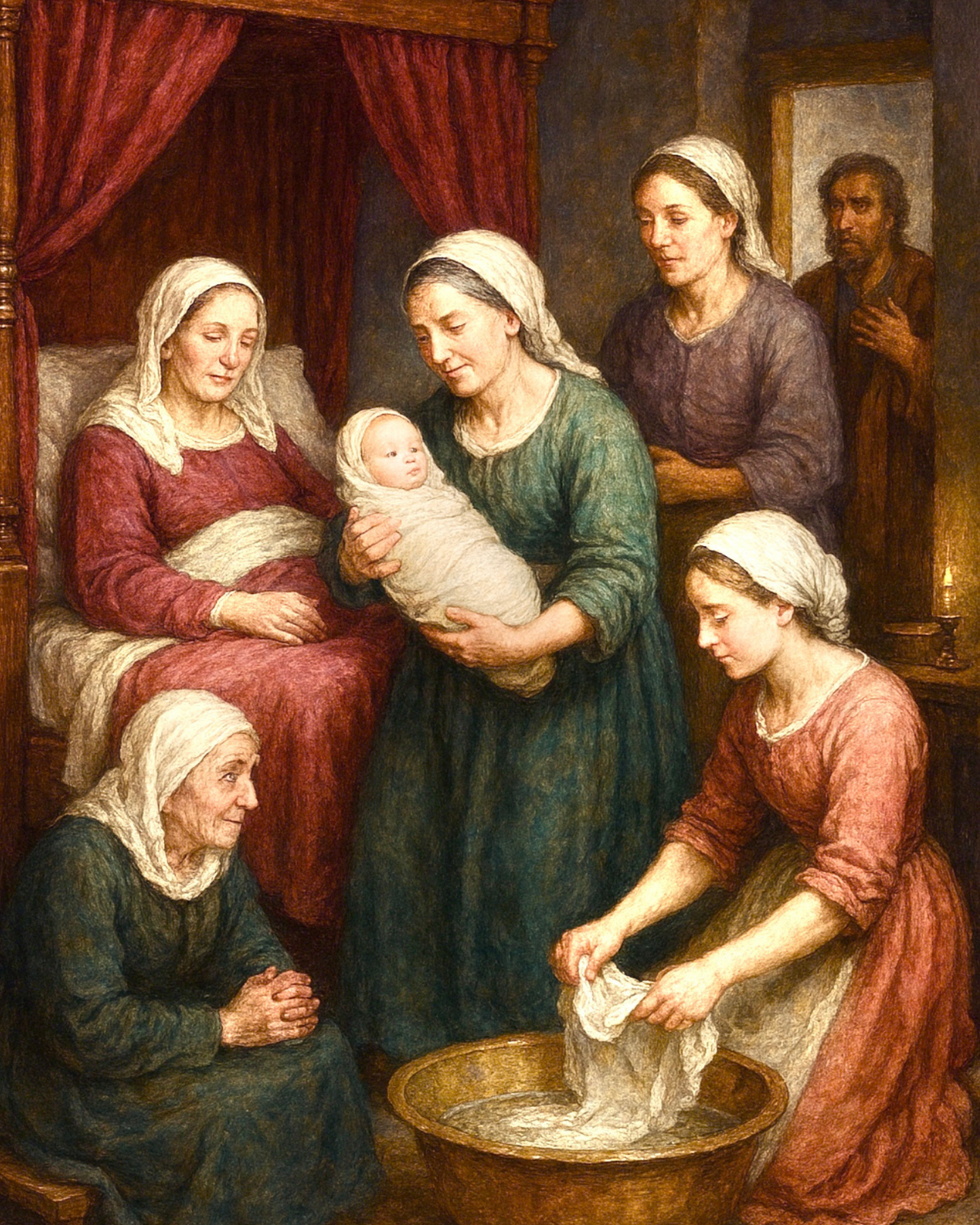 Birth of Mary 8 by 10 Image Download - Journeys of Faith