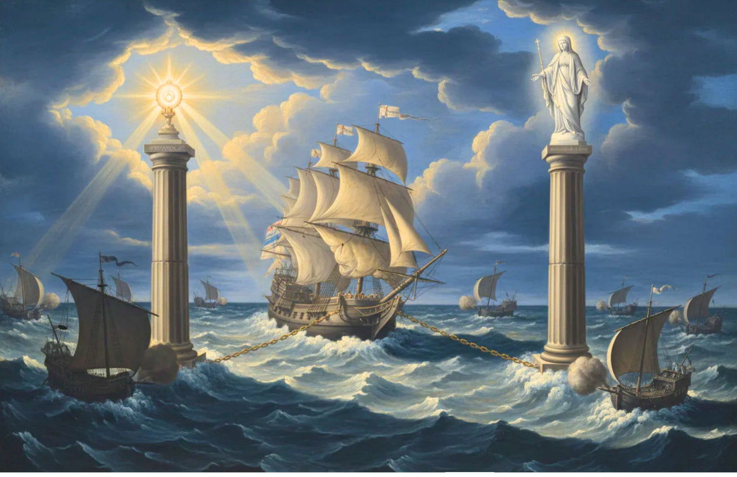 Dream of Saint John Bosco 11 by 17 Image New - Journeys of Faith