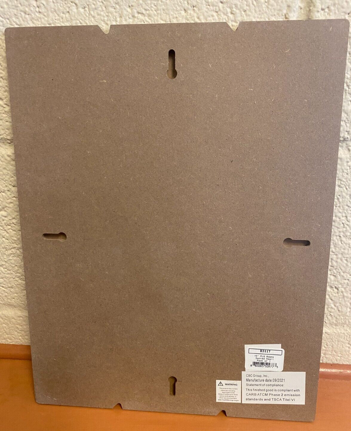 Our Lady of the Miraculous Medal Image on Wood Pallet, New #AB-015 - Journeys of Faith