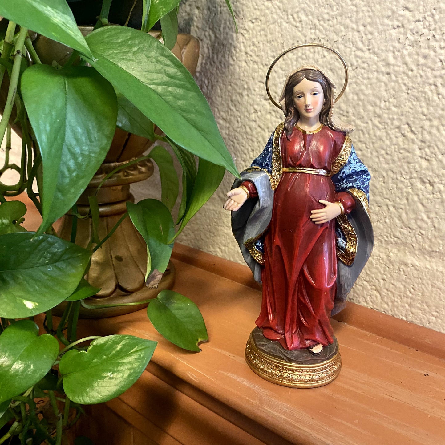 Our Lady of Expectation 8" Statue, New #AB-266-R2 - Journeys of Faith