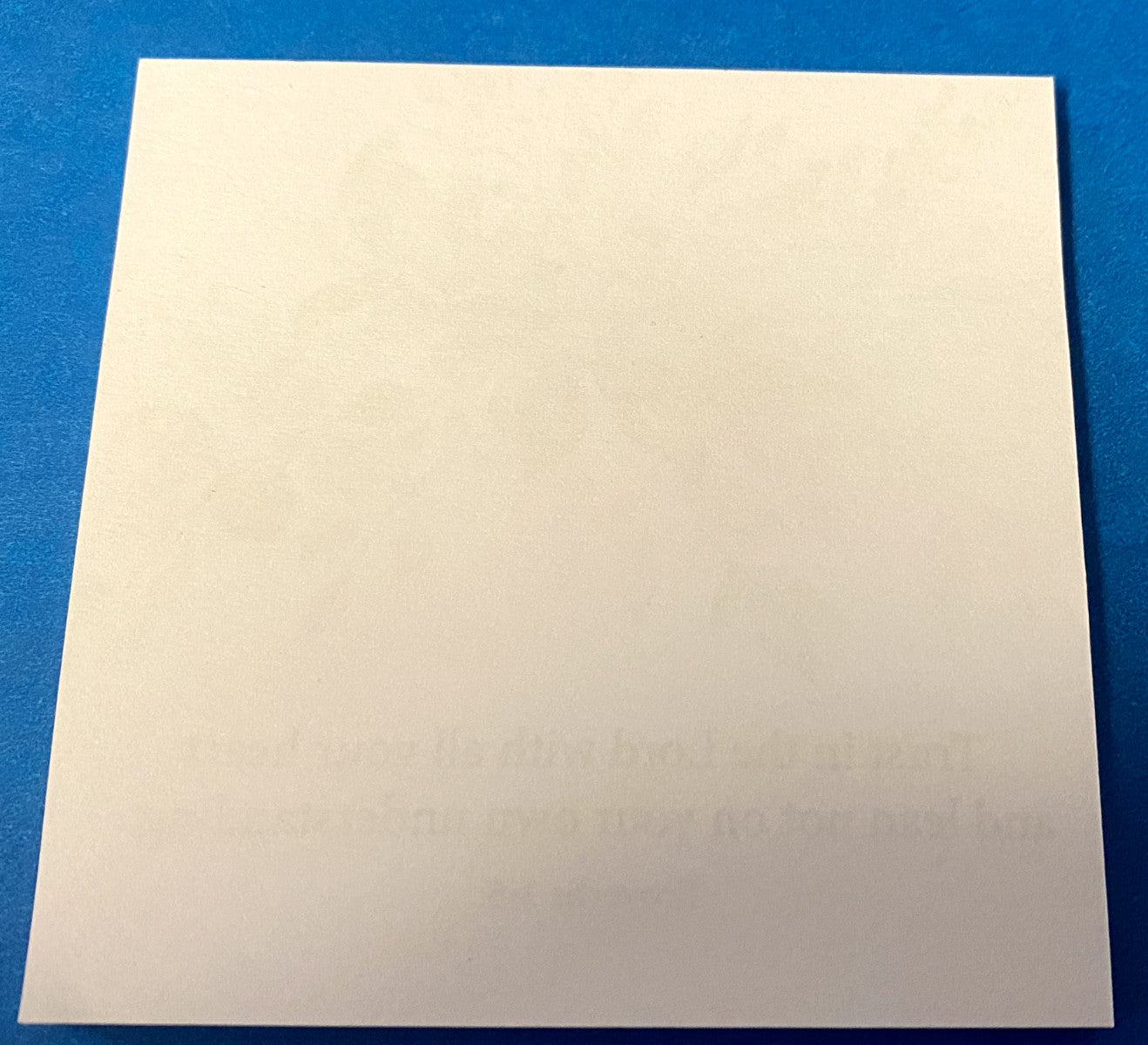 "Trust in the Lord" sticky 2 pk note pads, New #043 - Journeys of Faith