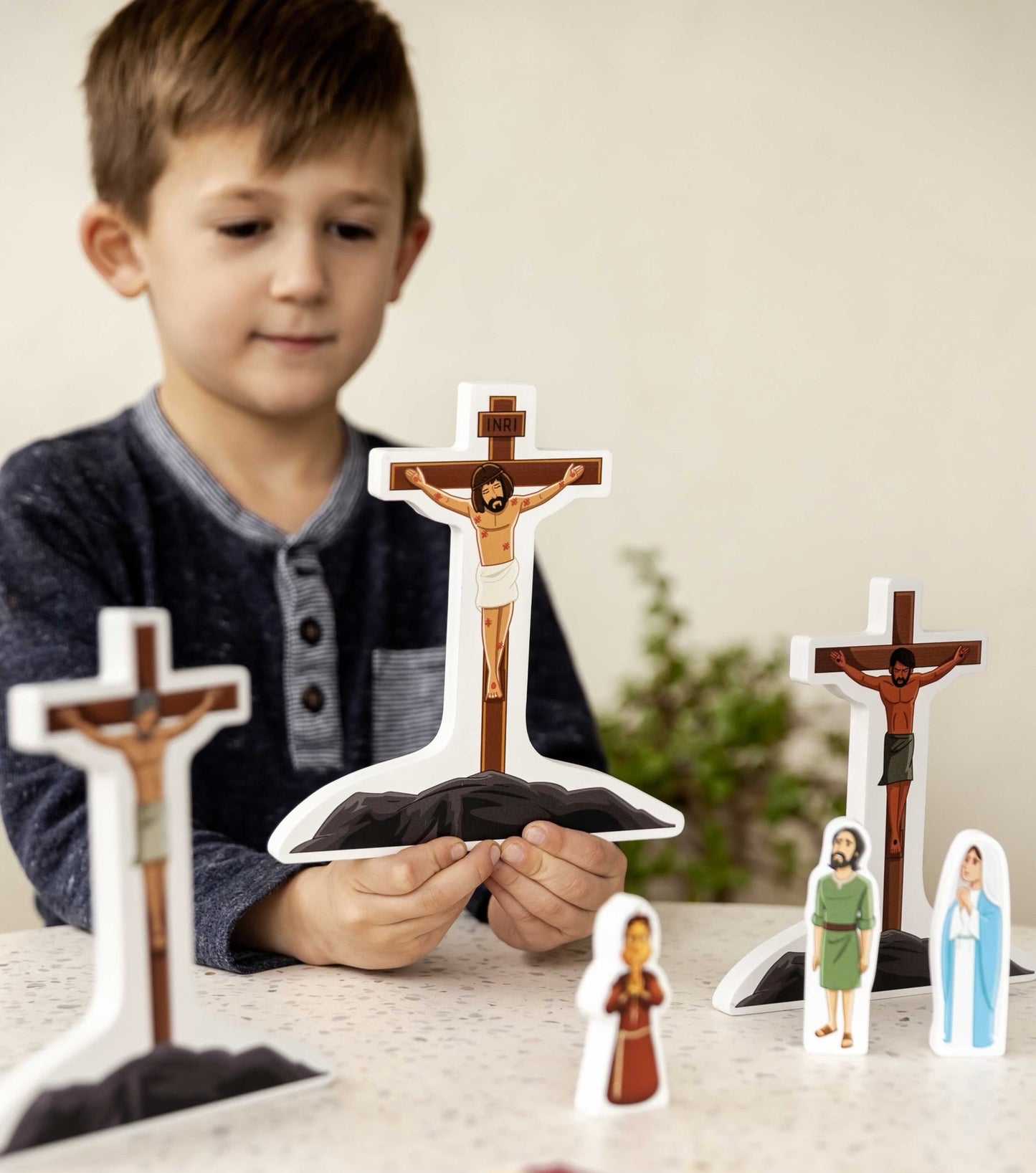 Stations of the Cross Pray & Play Set - By Saintly Heart & Brother Francis - Journeys of Faith