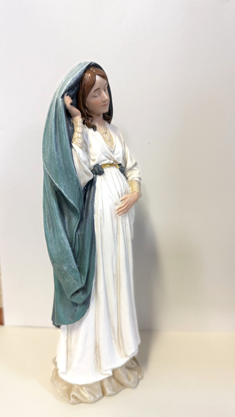 Pregnant Mary 6" Statue, New #RM-55