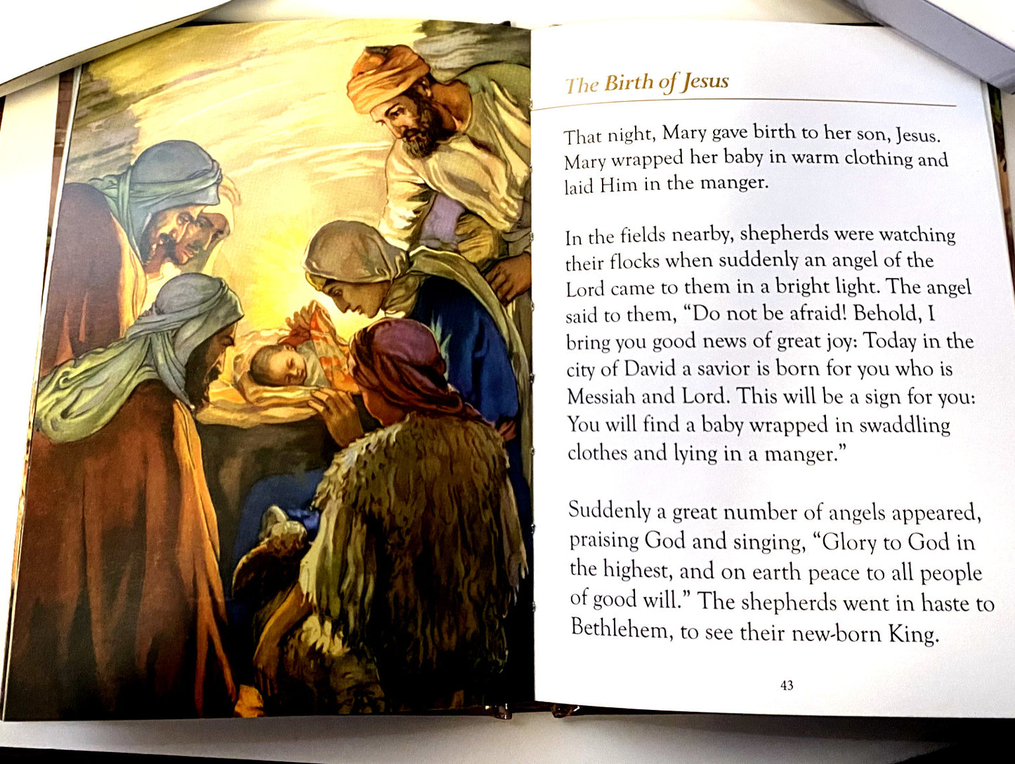 Children's First Bible Hardcover Book, New #Gftshp-180