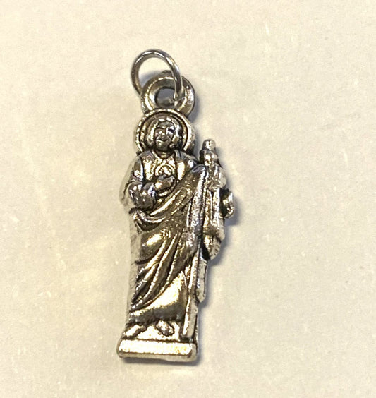 Saint Jude 7/8" Devotional Charm, New - Bob and Penny Lord Journeys of Faith