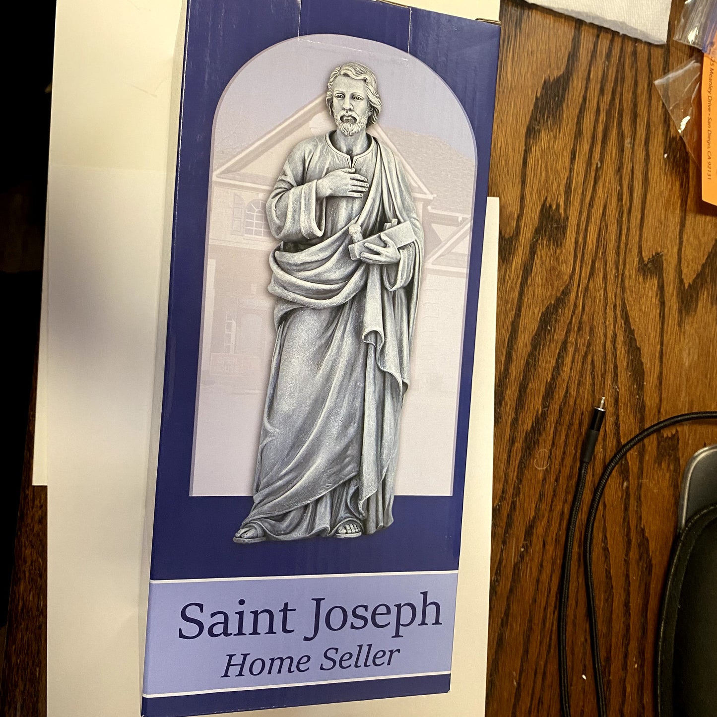 Saint Joseph Home Seller Garden 8" Statue, New #AB-253