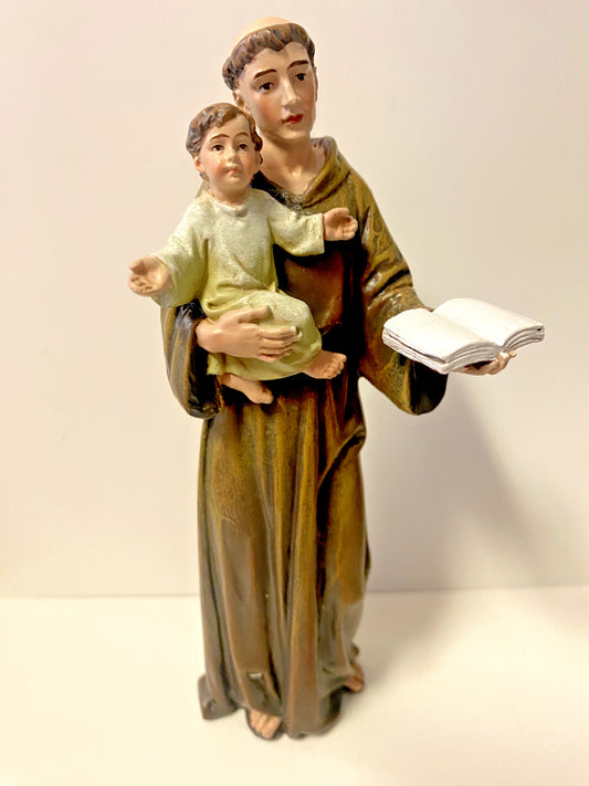 Saint Anthony of Padua Statue 6" ,  New #RM-011 - Journeys of Faith