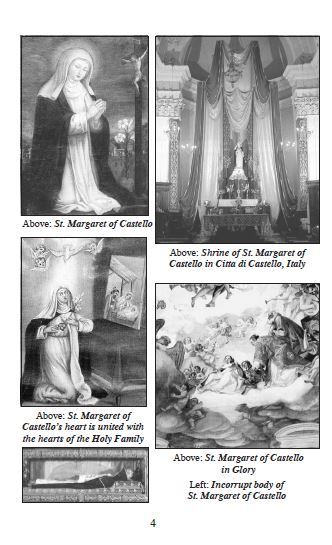 Blessed Margaret of Castello Pamphlet/Minibook, by Bob and Penny Lord, New - Journeys of Faith