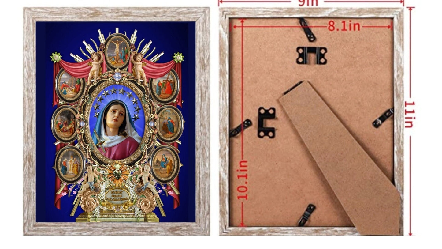 Sorrowful Mother 8 by 10 Print - Journeys of Faith