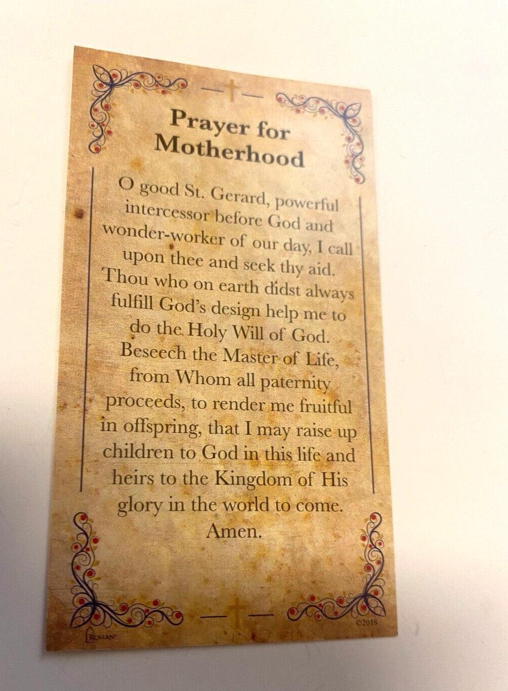 Saint Gerard Majella 4" H Statue,+ Prayer Card & Bio, New RM-007 - Journeys of Faith