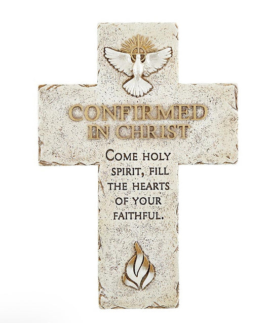 Confirmed in Christ 9" Cross, New #AB-149 - Journeys of Faith