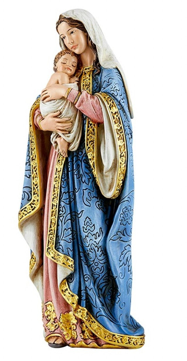 Madonna & Child Jesus Statue 8.25" Statue, New #AB-174 - Journeys of Faith