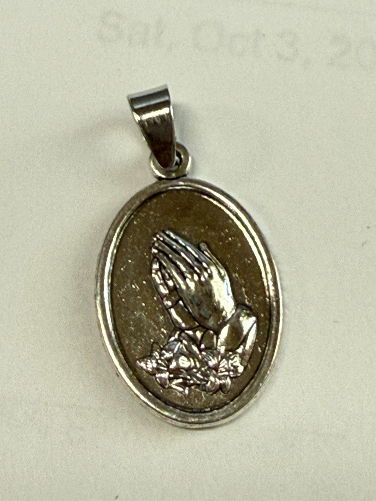 Saint Martha Silvertone Oval Medal, New #MD-075 - Journeys of Faith