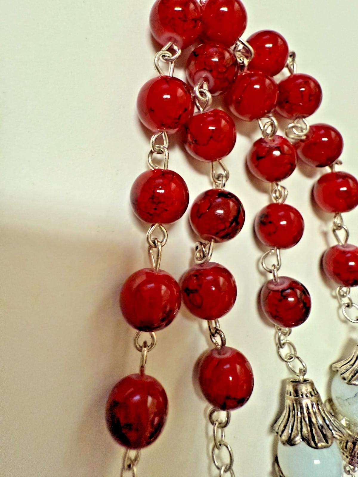 Saint Sister Faustina + Divine Mercy Dual Medal Crucifix Rosary, New #Gftshp-114 Journeys of Faith Collectibles:Religion & Spirituality:Christianity:Rosaries