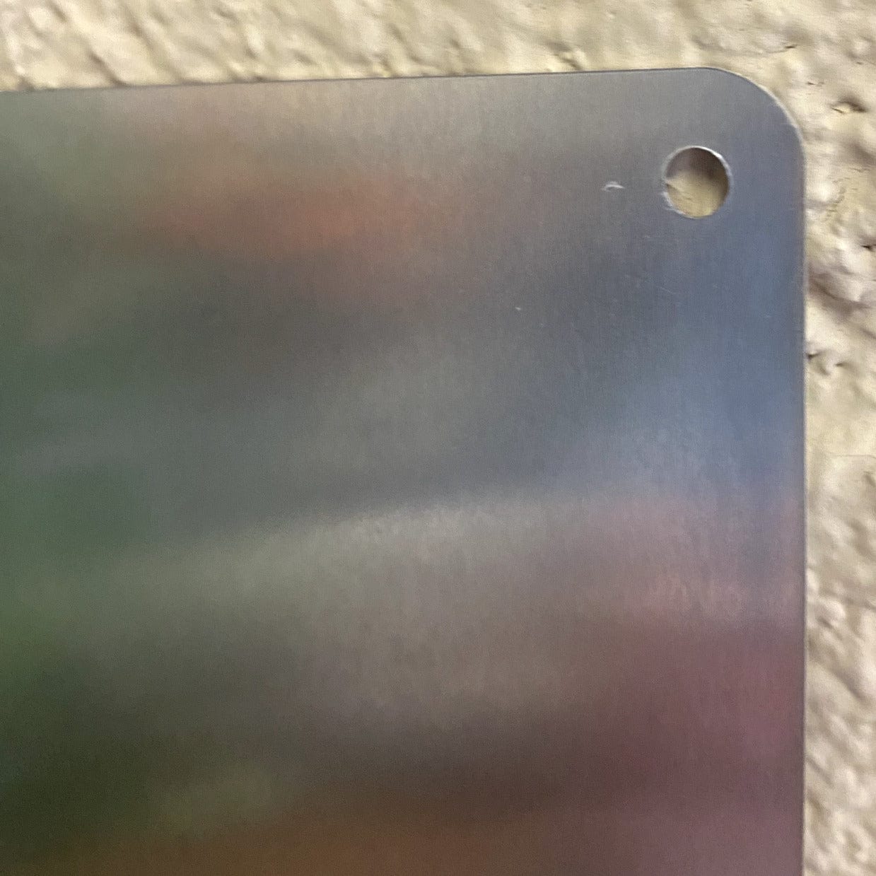 Virgin Mary on Stained Glass Style Image set on Aluminum, New #ALM-09 - Bob and Penny Lord Journeys of Faith