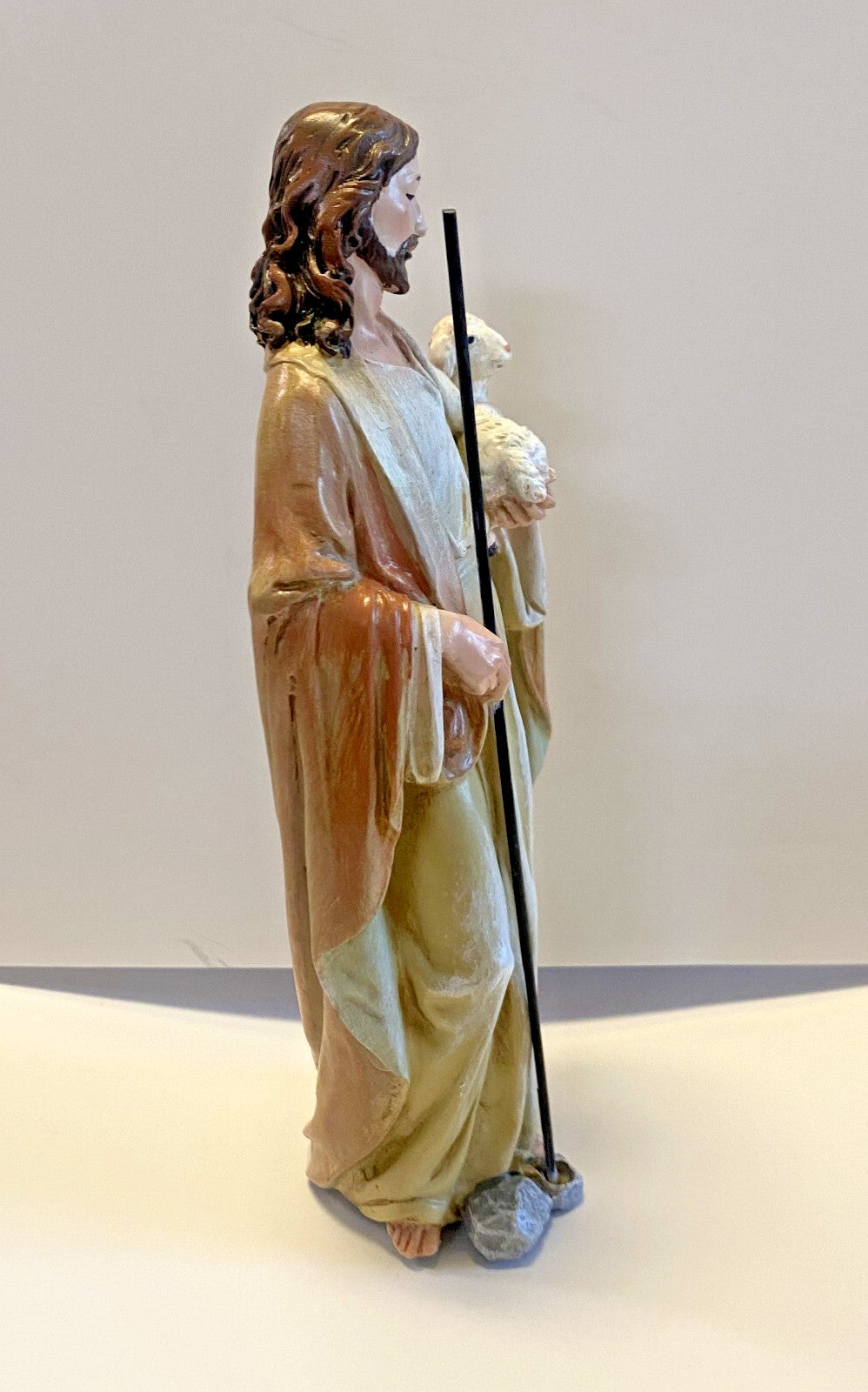Good Shepherd 4" Statue, New #RM-53 - Journeys of Faith