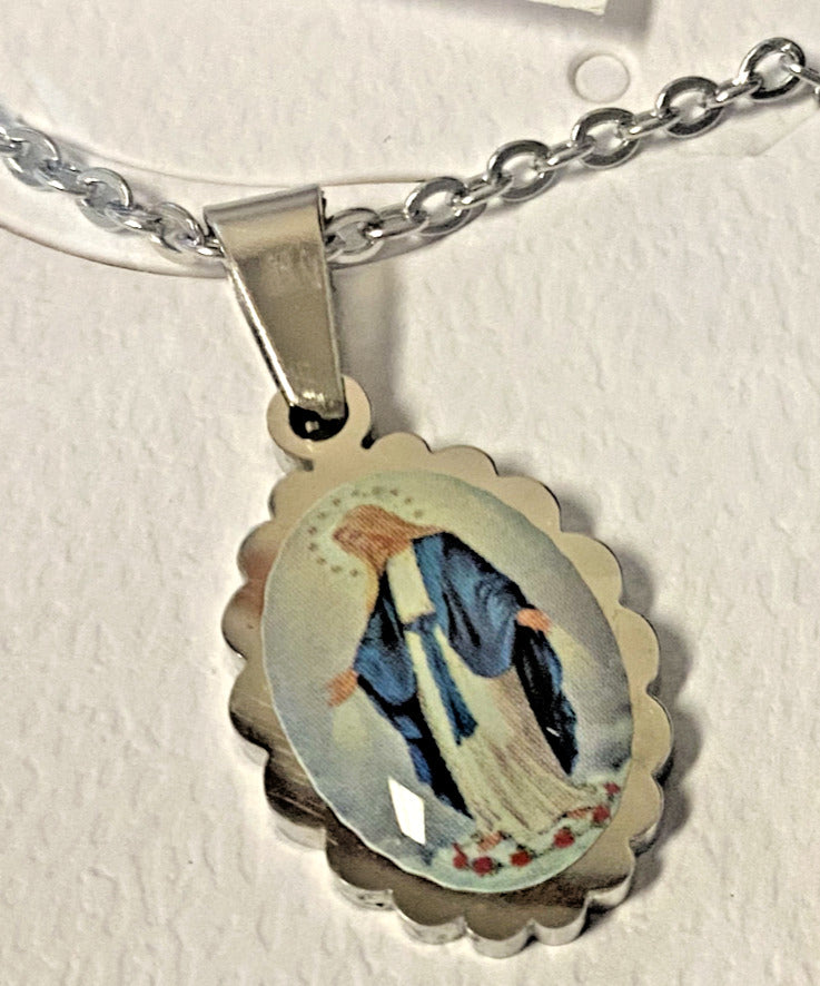 Our Lady of Grace Necklace, New #GFTSHP - Bob and Penny Lord