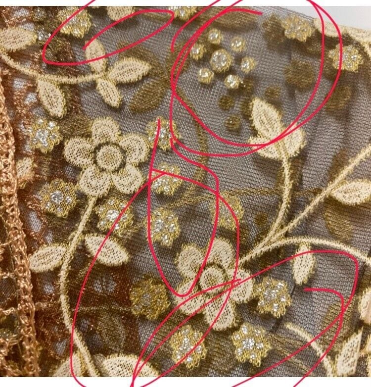 Women's Brown Lace Church Veil, New #AB-287-R2 - Bob and Penny Lord Journeys of Faith