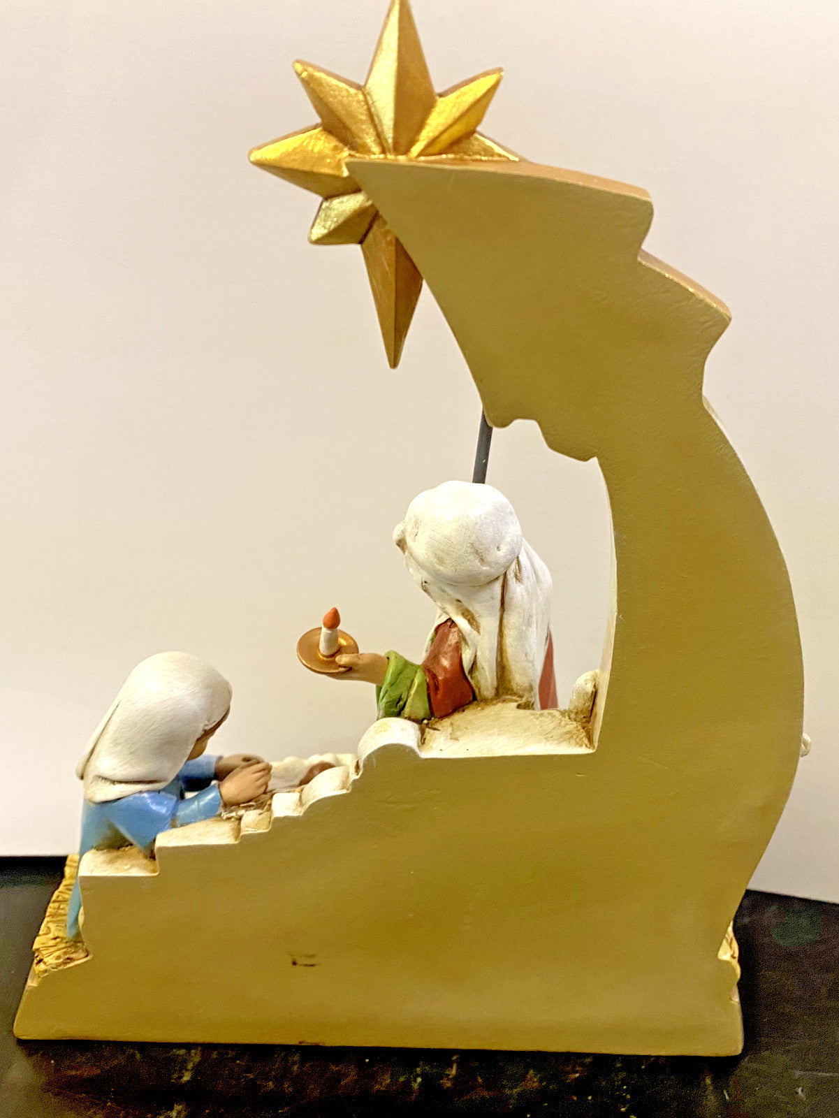 Children Nativity Scene Figurine"For Unto Us a Child is Born", New # AB-249