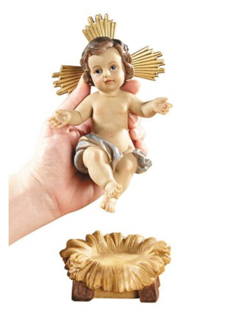 Infant Jesus in Manger 7", New #AB-372-R2