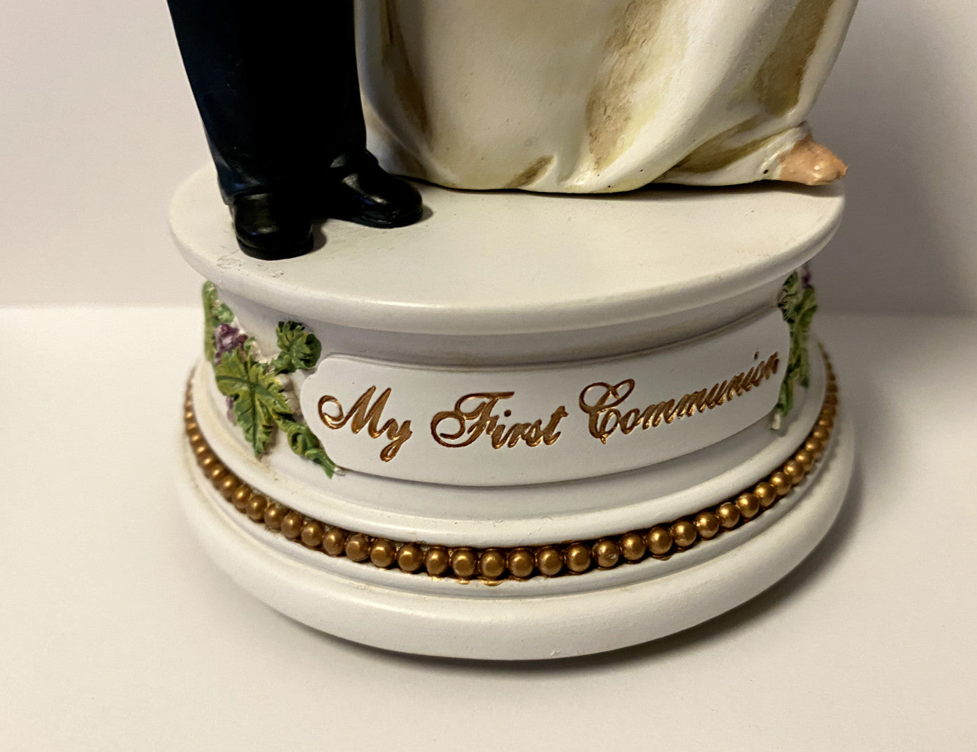 Jesus with Boy Communion Musical Figurine, 7.25"  New #RM-027 - Journeys of Faith