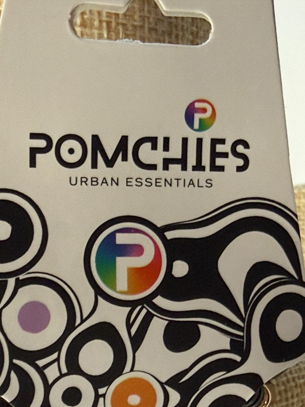 Pomchies Black & Gray Clay Bead Bracelet, New #Gftshp-213