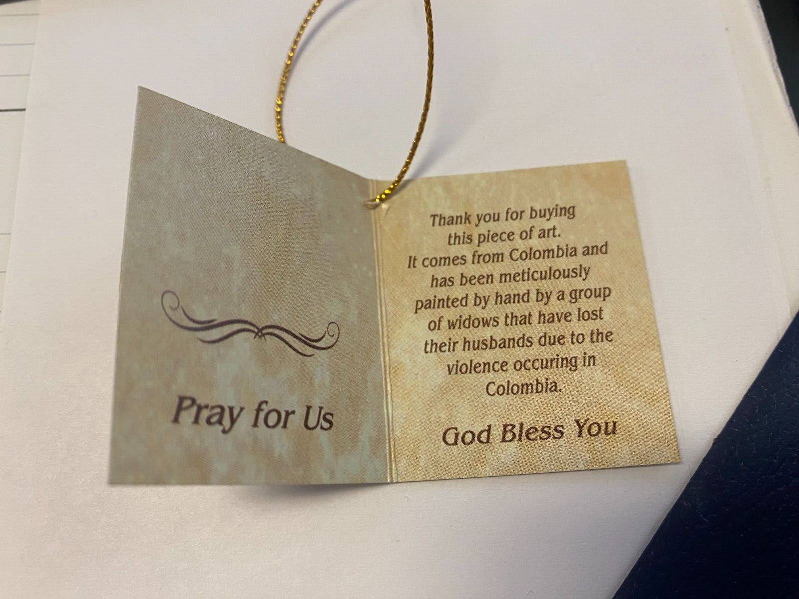 Our Lady of Medjugorje 8.5"  Statue from Colombia, New #L069 - Journeys of Faith