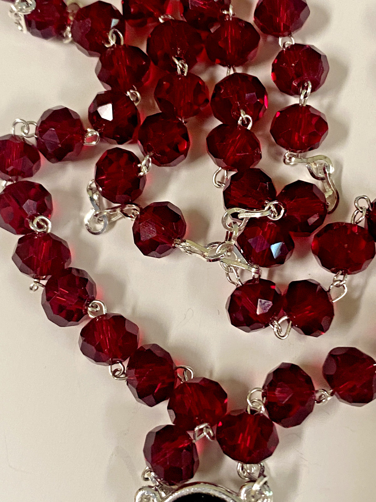 Crucified Jesus Christ Handmade Rosary, New from Colombia #L062 - Journeys of Faith