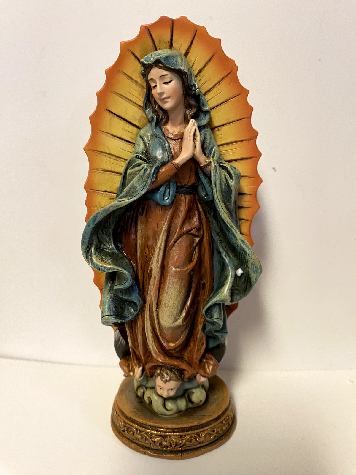 Our Lady of Guadalupe 6.25" Statue, New #AB-105 - Journeys of Faith