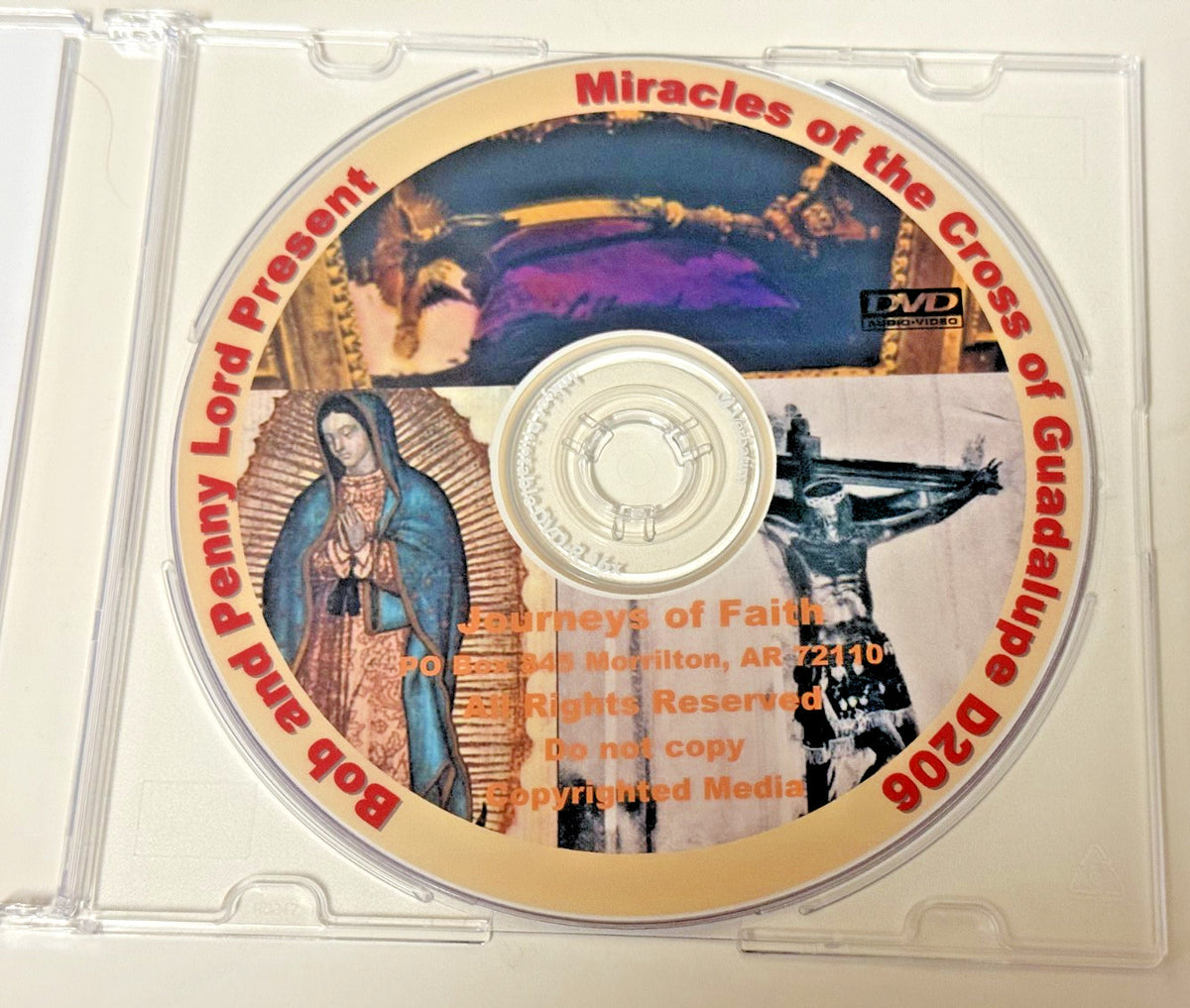 Miracles of the Cross of O L of Guadalupe & the Poisoned Crucifix DVD, New #D206