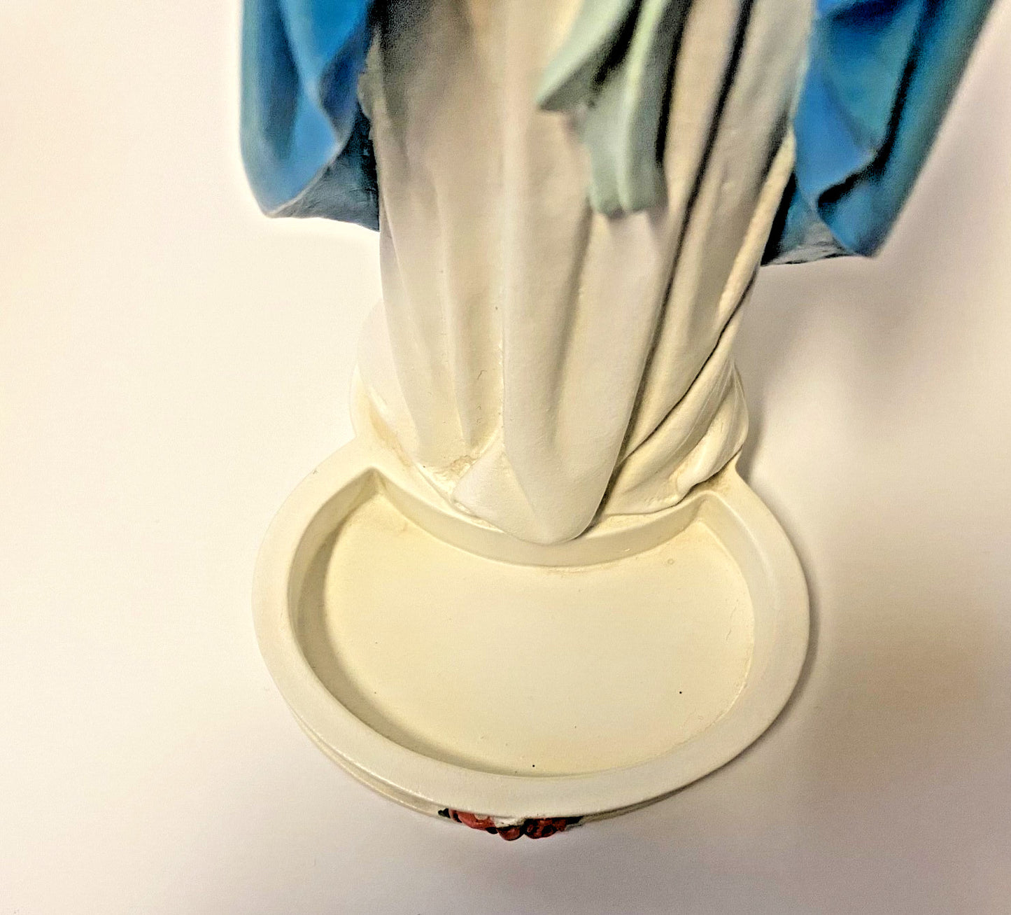 Praying Virgen Mary Rosary Holder 8" Statue, New #AB-145