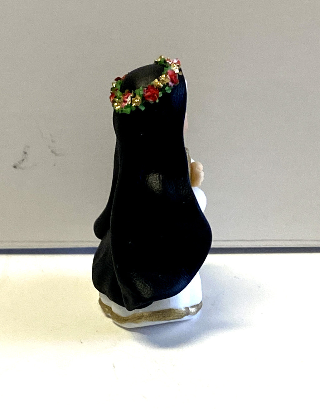 Saint Rose of Lima Miniature 1.75" Statue, New from Colombia #054