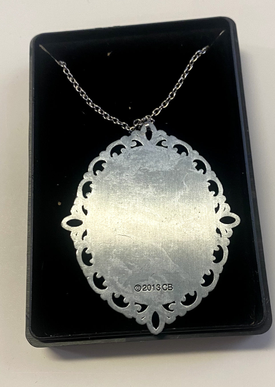 Mother's Kiss Cameo Pendant 18" L Necklace, New # AB-97-1 - Journeys of Faith