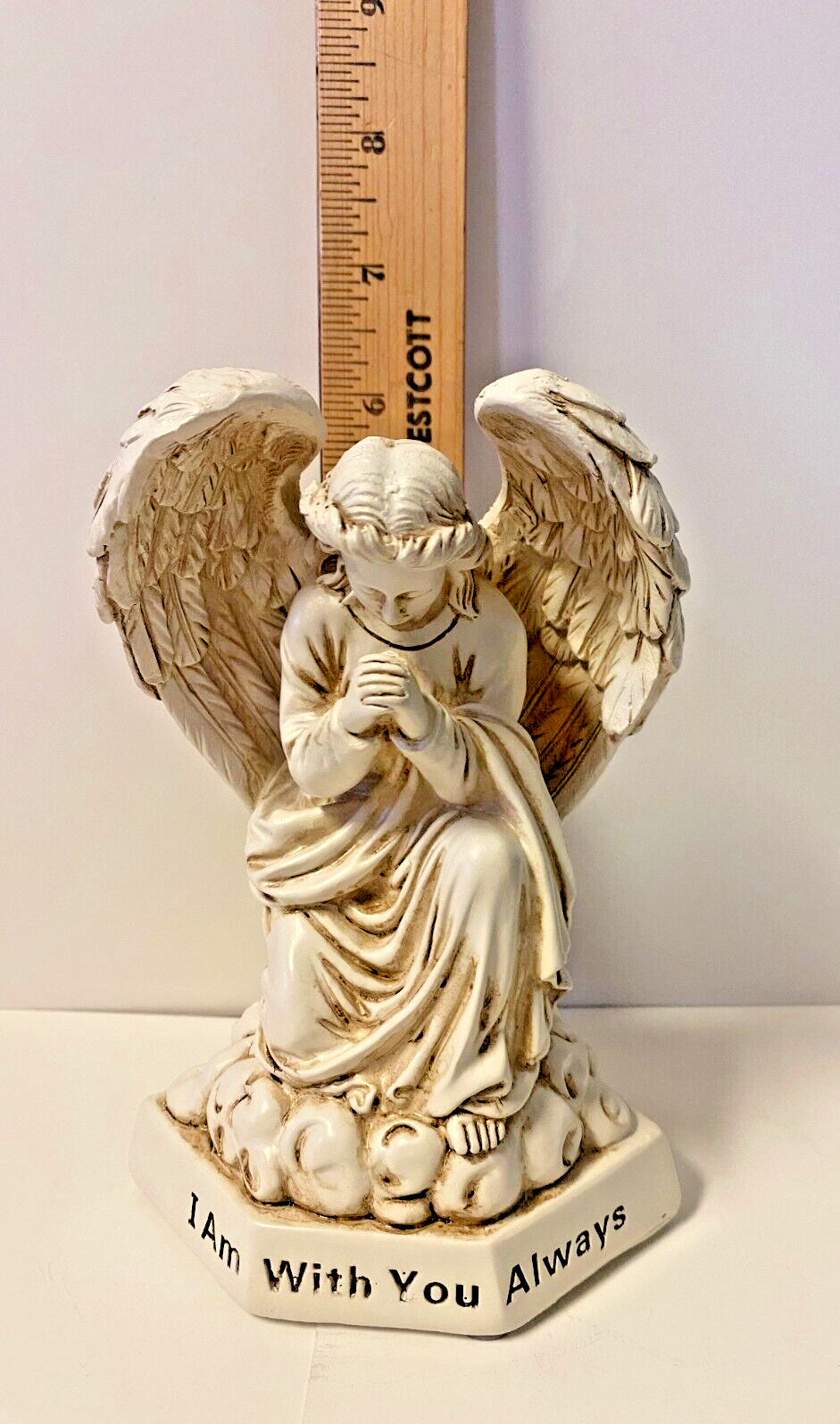 Memorial Angel 6.25" Figurine, New #AB-172 - Journeys of Faith
