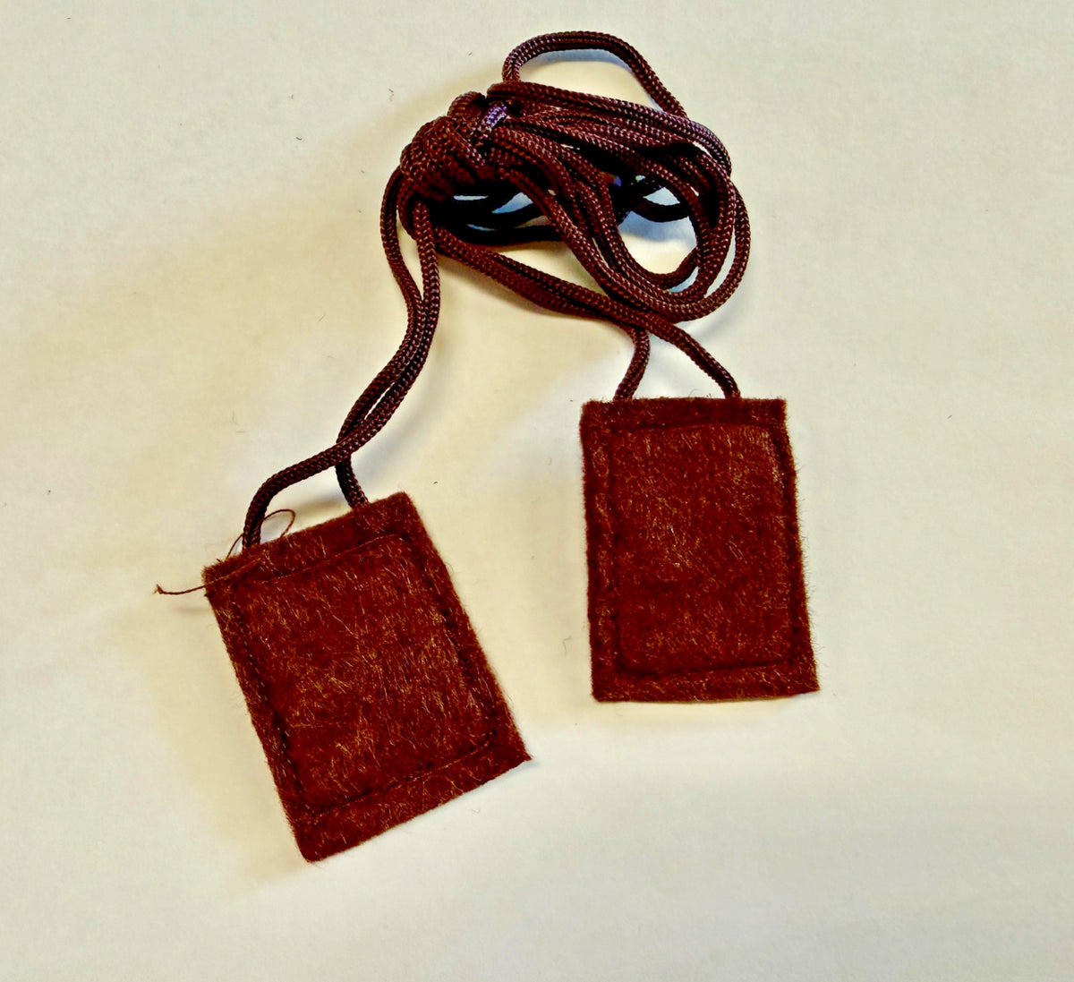 Our Lady of Mount Carmel Marian Brown Scapular, New #AB-447-R2