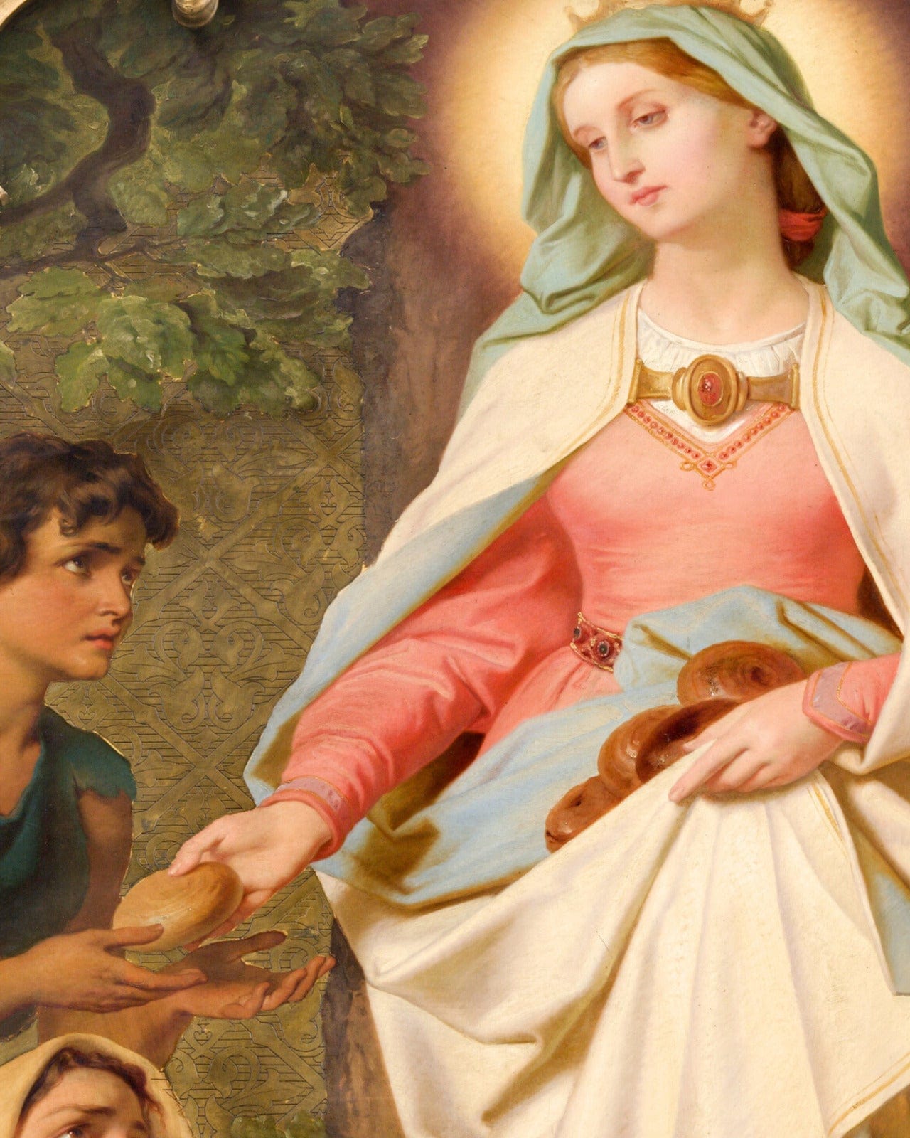 Saint Elizabeth of Hungary 8 by 10 Print - Bob and Penny Lord Journeys of Faith