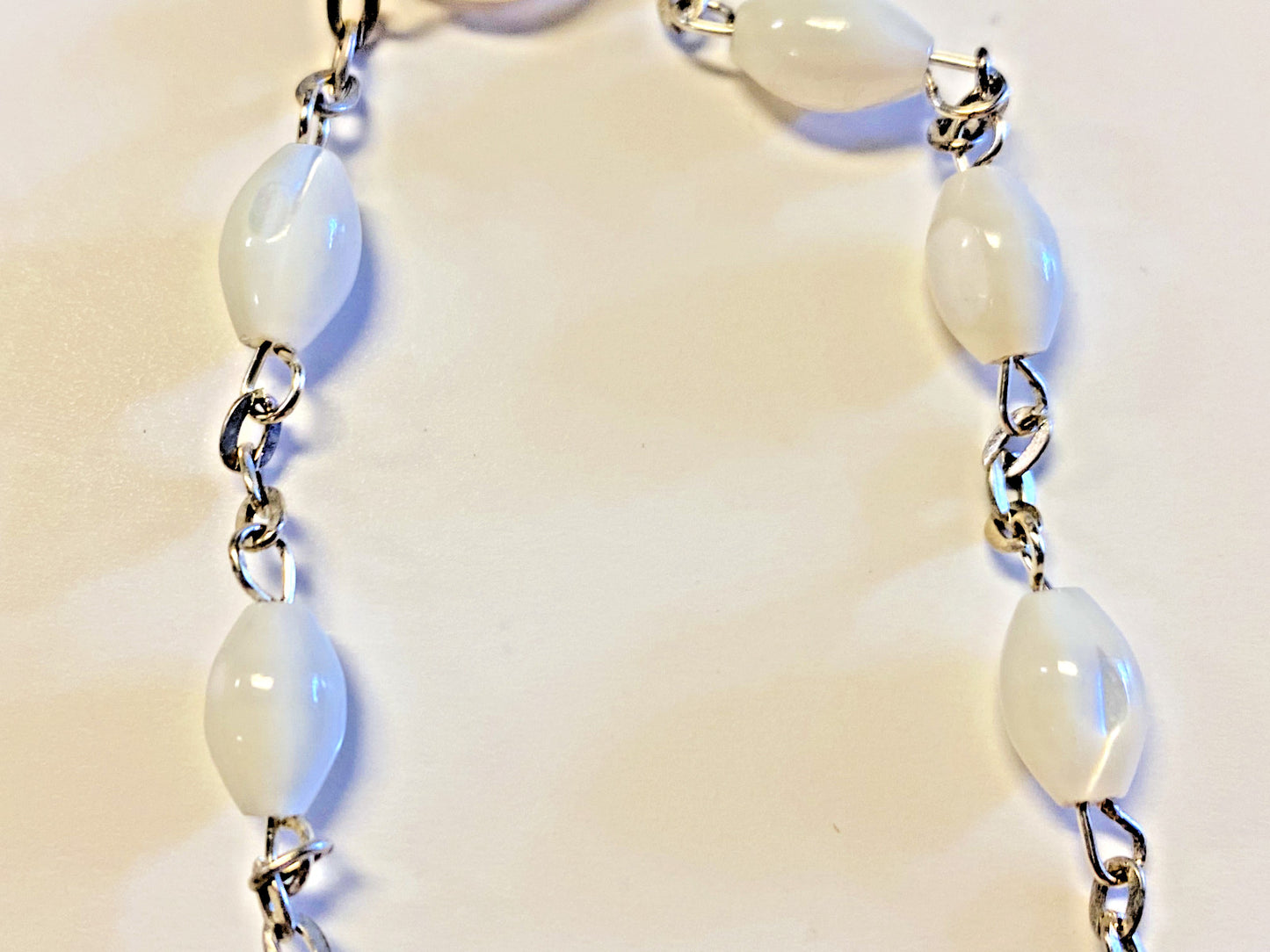 Jerusalem Cross Charm 1 Decade Rosary Bracelet,New from Bethlehem # HLYLND-067
