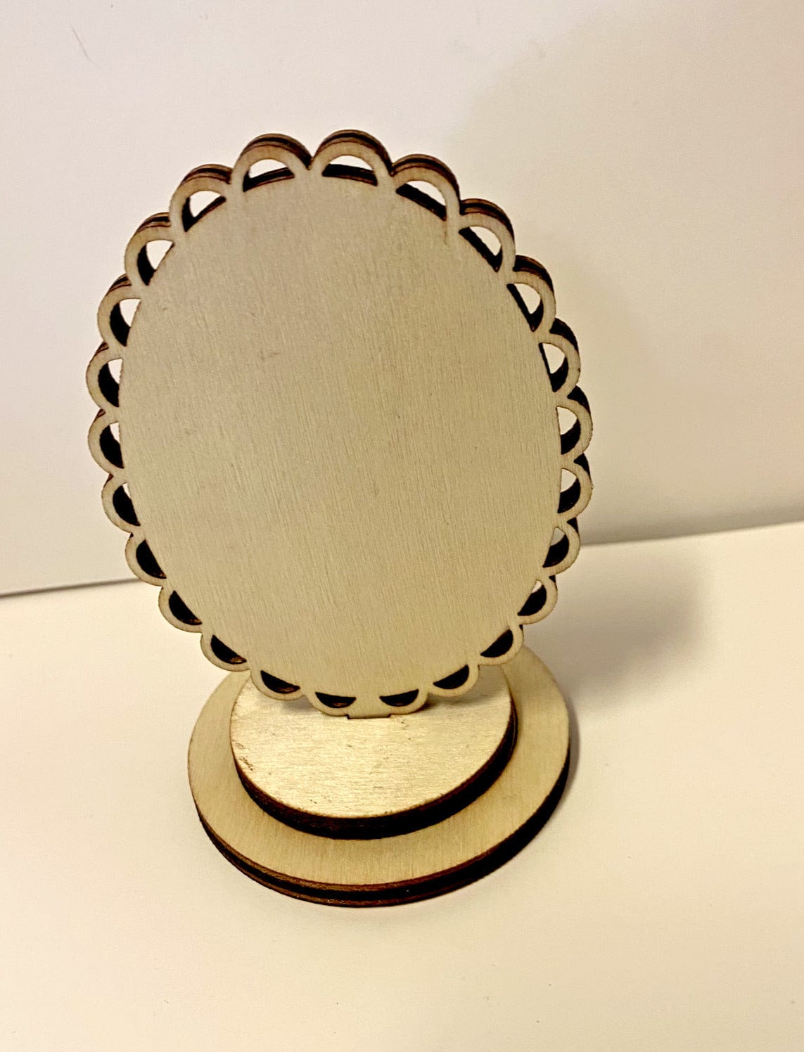 Our Lady of Grace 3.5" Wood Image, New #AB-298-R2 - Bob and Penny Lord Journeys of Faith