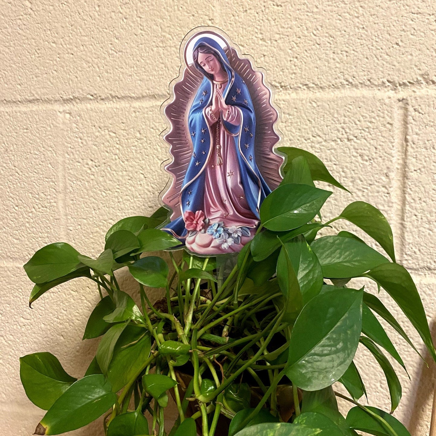 Our Lady of Guadalupe Acrylic Garden Stake, New #ALM-017-R2 - Bob and Penny Lord Journeys of Faith